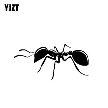 YJZT 15.2CM*7.2CM Ant Insect Vinyl Artistic Decal Car Sticker Black/Silver C19-0461 2024 - buy cheap