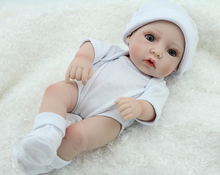 28CM Reborn Baby Doll Simulation Soft Silicone Mini Children's Toys Early Childhood Parent-child Birthdyas Gift for Children 2024 - buy cheap
