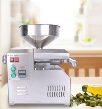 Commercial Oil Presser Stainless Steel Double-pressed Peanut Rapeseed Multi-function Residue Machine Oil Presser 20KG/H YG-20 2024 - buy cheap