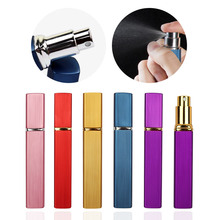 12ml 6 Color Refillable Mini Aluminum Perfume Atomizer Pump Spray Empty Glass Parfum Bottle For Traveler Cosmetic Container 2024 - buy cheap