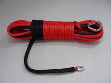 Red 3/8"*100ft Synthetic Winch Rope  Auto Parts Winch Cable,UHMWPE Rope 2024 - buy cheap