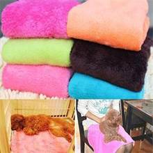 1 PC 40cm x 60cm Coral Soft Warm Pet Fleece Blanket Puppy Dog Mat New Soft Pet Dog Blanket Practical 2024 - buy cheap