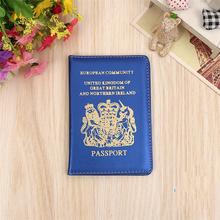 Funda protectora para pasaporte, cartera para documentos, organizador de negocios, gran oferta, Reino Unido 2024 - compra barato