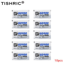 TISHRIC 10 Uds GD900 grasa térmica pasta para el enfriador de CPU Conductor pegamento calor a yeso disipador térmico para ventilador de la computadora 0,5g 2024 - compra barato