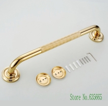 Luxury Antique Gold Brass Bathroom Shower Room Non-slip Grab Bar Bathtub Handrail Armrest Wall Hardware Accessories Sanitary 2024 - buy cheap