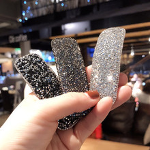 Fashion Shining Full rhinestone temperament  hairpin side clip Accessories For Women Girls Hairgrip Hair Headwear 2024 - buy cheap