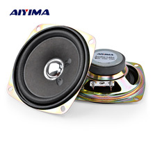 AIYIMA 2Pcs 3.5 Inch Portable Audio Speakers 4 Ohm 8W Full Range Sound Speaker Column Loudspeaker DIY Amplifier Home Theater 2024 - buy cheap