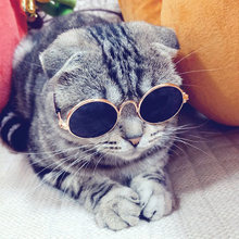 ReVarious pet cat glasses sunglasses retro cool cat funny photo props cats and personalized video puppies universal Comfort Cool 2024 - buy cheap