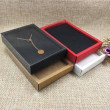 20pcs/lot Feiluan Hot Clear PVC Window  Box Jewelry Packaging Drawer Box  Earring&Bracelet&Ring Gift Boxes  6.8*10.4cm/11.5x8cm 2024 - buy cheap