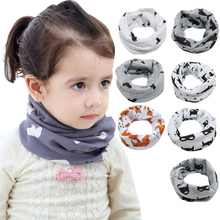 13 Color Baby Scarf Boys Girls Warm Cotton Neck Shawl Neckerchief Toddler Kids Scarves 2024 - buy cheap