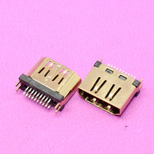YuXi High quality HDMI female Plug 19pin Connector Sockect splint-type 2024 - buy cheap
