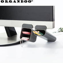 ORGANBOO 1PC Desktop monitor pocket pen holder desk stationery pen storage box organizer plastic storage box 2024 - buy cheap