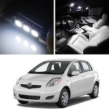 Canbus LED Lamp Interior Map Dome Trunk Plate Light Bulbs For  Toyota Yaris 2007-2011 2024 - buy cheap