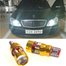 T10 W5W LED Canbus автомобильный Dar свет аксессуары для Mercedes Benz W202 W220 W124 W211 W222 X204 W164 W204 C E W203 W210 GLK R ML 2024 - купить недорого