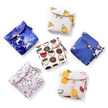 Women Girl Cute Portable Sanitary Pad Pouch Napkin Towel Holder Organizer Convenience Bag Card Makeup Coin Purse Travel Storage 2024 - buy cheap