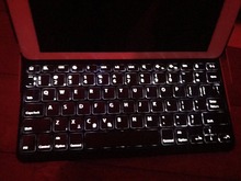 Maorong-capa para teclado de ipad air 2 com bluetooth, case, teclado iluminado, ipad6 2024 - compre barato