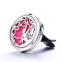 Butterfly Fairy Perfume Diffuser Essential Oil Diffuser Car Air Outlet Freshener Stainless Steel Decoration Aroma Locket 2024 - buy cheap