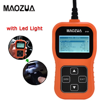 Maozua-escáner de coche Z130, lector de código de gasolina OBD 2, compatible con OBDII/EOBD completo, con pantalla pk AD310, OM123, ELM327, 1,5 2024 - compra barato