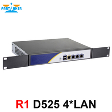 Partaker R1 Firewall VPN Network Security Appliance Intel D525 Dual Core  4 Intel Gigabit LAN Router PC 2GB Ram 32GB SSD 2024 - buy cheap