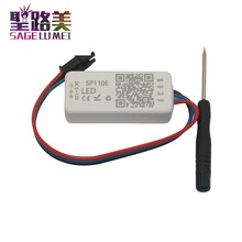 Controlador de luz de píxel compatible con Bluetooth, DC5-24V SP110E, por aplicación de teléfono inteligente, para WS2812B 8806 DMX512 1903 RGB/RGBW, tiras led 2024 - compra barato