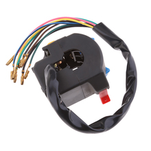 Bocina de manillar de plástico para motocicleta, Universal, 7/8 pulgadas, interruptor de Control de luz de señal de giro, 12V 2024 - compra barato