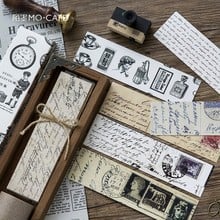 30 pcs/lot Creative Retro Series Paper Bookmark Stationery Bookmarks Book Holder Message Card Promotional Gift Stationery 2024 - buy cheap