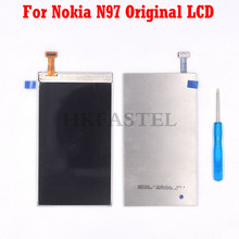 HKFASTEL N97 новый оригинальный ЖК-экран дигитайзер дисплей для Nokia N97 Ремонт Замена ЖК-дисплей Бесплатная доставка 2024 - купить недорого