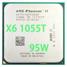 AMD Phenom II X6 1055T CPU Processor Six-Core (2.8Ghz/ 6M /95W ) Socket AM3 AM2+ 938 pin 2024 - купить недорого