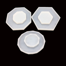 1PC Diamond Octagon Shape Silicone Mold DIY UV Resin Epoxy Mold Decoration Fudge Tool Baking Utensils Jewelry Mold 2024 - buy cheap