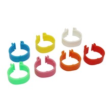 350 Pcs Chicken Duck Turkey Goose 16mm Clip Ring Quail Foot Rings Poultry Carry Supplies 7 Different Colors 2024 - buy cheap