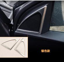 2pcs Steel Front Door Inner A Pillar Loud Speaker Cover Trim For Peugeot 3008 GT 2017-2018 car accessories 2024 - buy cheap