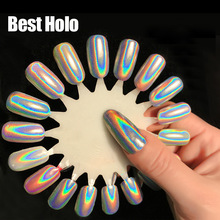 0.5g/Box Holographic Laser Nail Glitters Holo Rainbow Nail Art Powder Nail Tip Chrome Dust UV Gel Manicure Accessories Supply 2024 - buy cheap