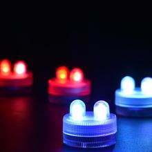 Luces LED multicolores de 3 CM con pilas, luces LED de varios colores para bodas, navidad, decoración de vacaciones, luces nocturnas 2024 - compra barato