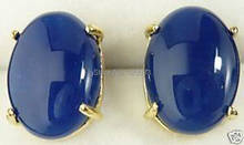 natural Lady's Women's Nobility Beautiful!Blue GEM Earring AL018  earrings for women sterling-silver-jewelry 2024 - buy cheap