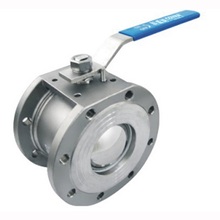 DN50 Stainless steel wafer type flange ball valve with handle 2024 - buy cheap