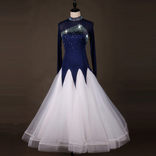 backless ballroom dance competition dresses standard ballroom dress women waltz standard dance dresses 2024 - buy cheap