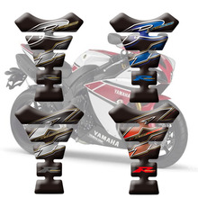 Venda quente de proteção da motocicleta decalstank almofada protetor adesivo osso peixe adesivo fishbone protetora para yamaha yzf r1 r6 2024 - compre barato