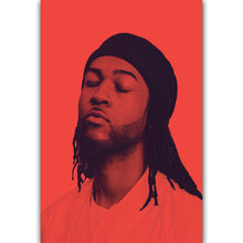 Novo partynextdoor personalizado rap música estrela-arte de seda poster parede doente decoração presente 2024 - compre barato