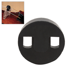 Black  Round Rubber Cello Mute 2024 - buy cheap