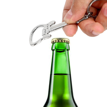 Keyring  Keychain Bottle Opener Zinc Alloy Guitar Shape Beer Bottle Opener 2024 - buy cheap
