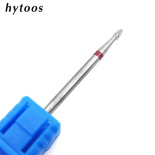 HYTOOS Tungsten Carbide Nail Drill Bit 3/32" Rotary Cuticle Burr Bits For Manicure  Drill Accessories Nail Milling Cutter-H0103P 2024 - buy cheap