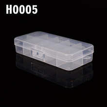 10 Compartments Fishing Tackle Box Lure Spoon Hook Bait Transparent Storage Case Box 13*6*2.5cm Fishing Tools 2024 - buy cheap