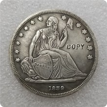 USA 1839 Gobrecht Dollar  COIN COPY commemorative coins-replica coins medal coins collectibles 2024 - buy cheap