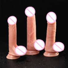 DLX Silicone Big Dildo Realistic Suction Cup Dildo Male Artificial Rubber Penis Female Dick Adult Sex Toys For Women/Lesbian 2024 - buy cheap
