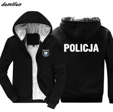 Pirotechnik-Sudadera con capucha de policía de Polonia para hombre, chaqueta cálida, gran oferta 2024 - compra barato