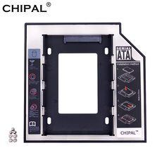 CHIPAL-caja de disco duro con indicador LED para ordenador portátil, carcasa Universal para HDD Caddy de 12,7mm, 2,5 ", SATA 3,0 SSD, CD DVD ROM 2024 - compra barato