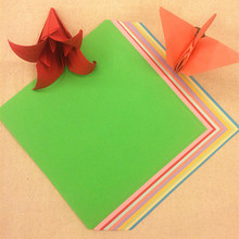 Однотонная квадратная бумага для оригами, 15 х15 см, Бумажные краны для оригами своими руками, Бумажные краны ручной работы, бумажные материалы для оригами, складная бумага 2024 - купить недорого