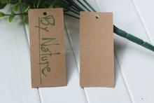 custom print kraft hang tag paperboard Hangtag printed hang tag accept die cut design min 2000pcs/lot 2024 - buy cheap