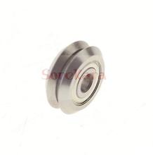 12*45.72*15.88mm W Groove 90 Guide Pulley Sheave Sealed Rail Ball Bearing W3 2024 - buy cheap