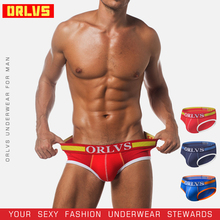 ORLVS Sexy Briefs Men Underwear Breathable Nylon Comfortable Underpants Male Panties Quick Dry Cueca Tanga Men Briefs OR117 2024 - buy cheap